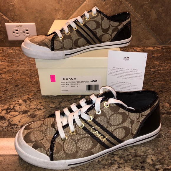 Coach Shoes - Signature Coach Sneakers!